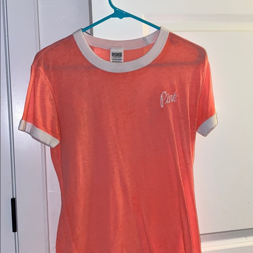 Coral VS Pink Tee